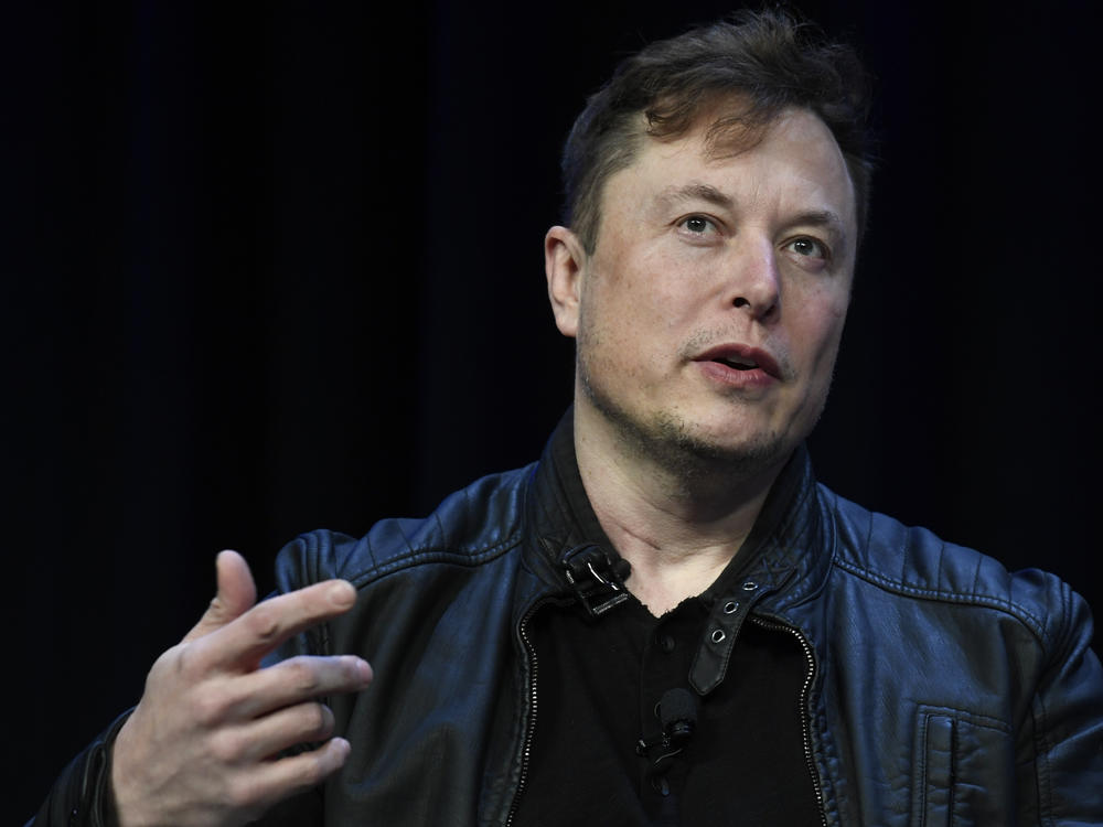 Tesla and SpaceX CEO Elon Musk speaks at the SATELLITE Conference and Exhibition, March 9, 2020, in Washington.