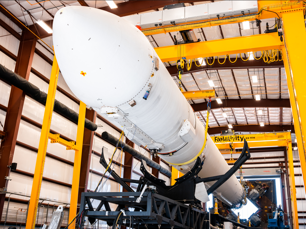 The Terran 1 rocket, made largely of 3D-printed metal parts, launched successfully but failed to reach orbit on Wednesday.