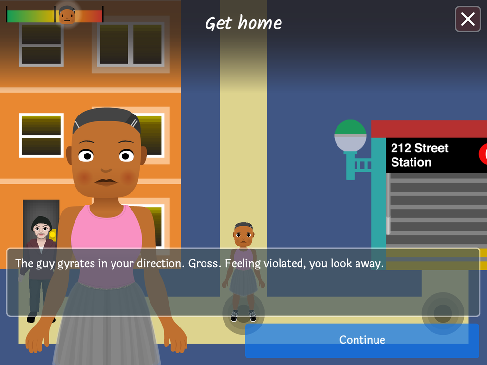 A screenshot from <em>SweetXheart</em>.