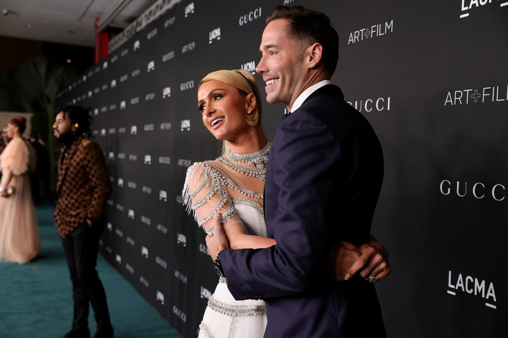 Hilton and Reum attend the 10th Annual LACMA ART+FILM GALA in 2021.