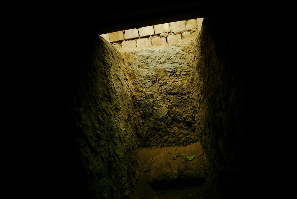 Dec. 15, 2003: The entrance to the 