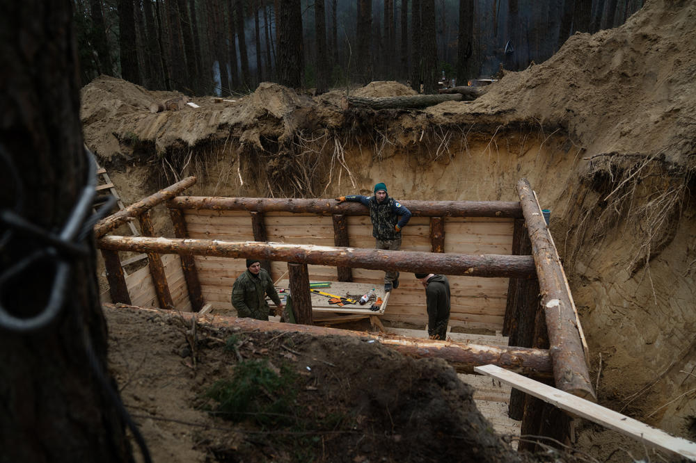 Building a vast underground bunker in the Volyn region, Ukraine is fortifying even the quietest stretch of its border with Belarus.
