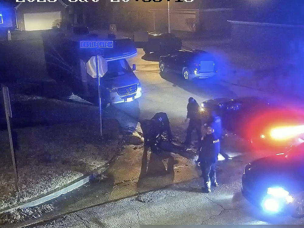 The Memphis police supervisor on scene when Tyre Nichols was beaten to death by officers retired with his benefits the day before a hearing to fire him, according to newly released documents. Here in this image from video released and partially redacted by the city of Memphis, Tenn., Tyre Nichols lies on the ground during a brutal attack by Memphis Police officers, Jan. 7, 2023, in Memphis.