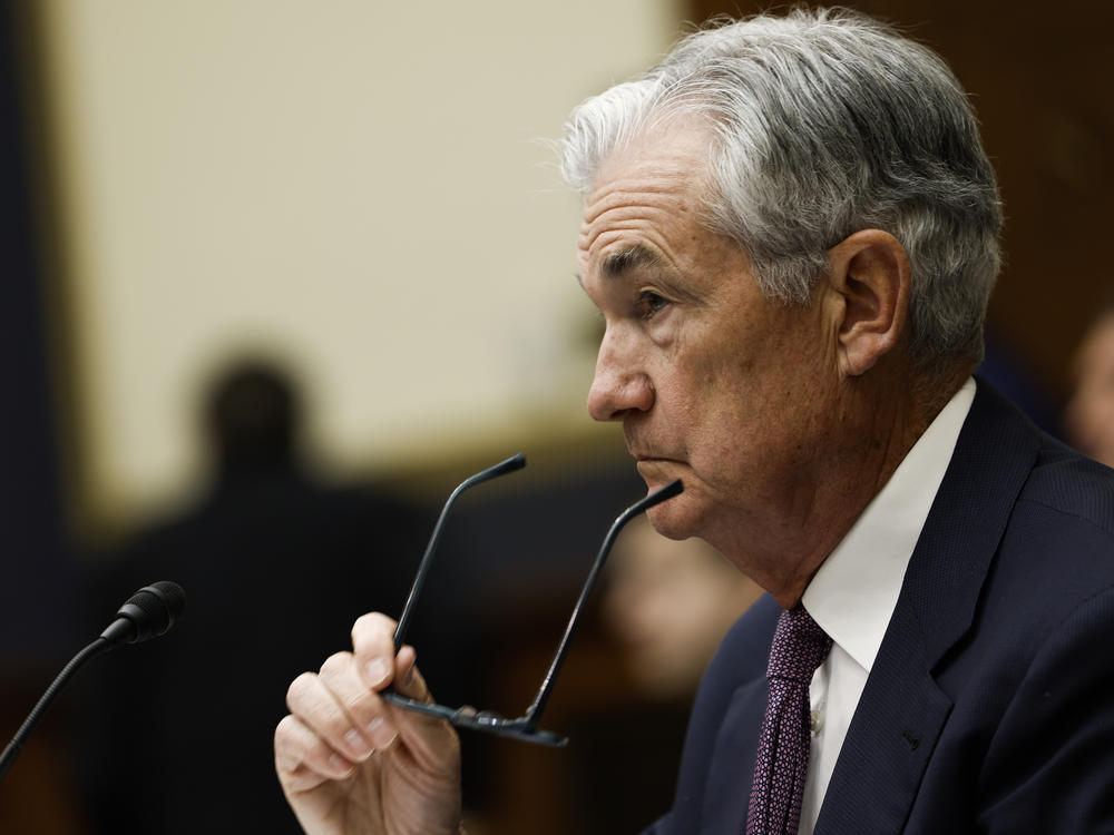 Fed Chair Jerome Powell  testifies before the House Committee on Financial Services on Capitol Hill in Washington, D.C., on March 8, 2023. The Fed meets this week for its policy meeting in the midst of a volatile period in global banking.