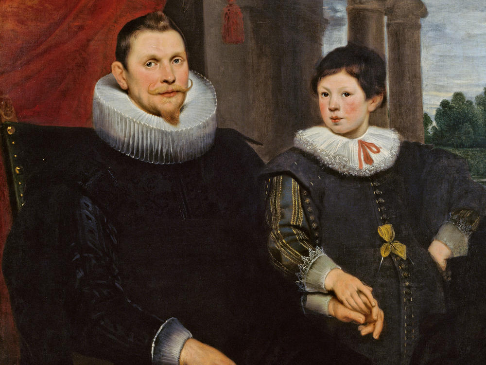 There's more to this painting than meets the eye.