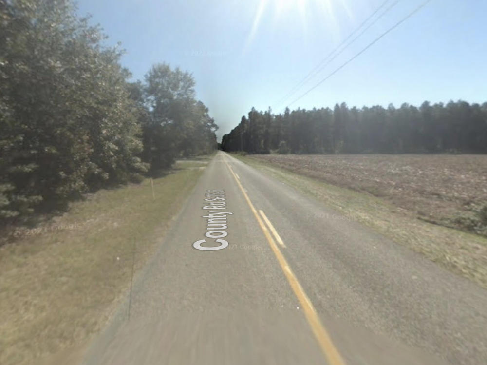 A Google Maps image shows the stretch of road where Stephen Smith's body was discovered in Hampton County, S.C. Investigators say they believe his death was a homicide, not a hit-and-run as initially reported.