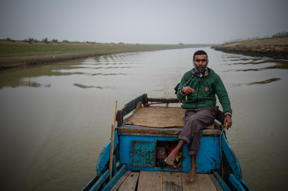 Riverboats are the only mode of transportation to many of the villages in flood-prone northern Bangladesh.