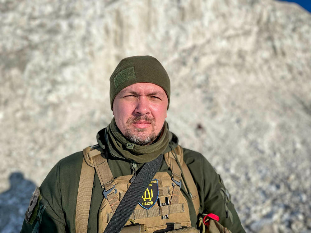 Lt. Col. Andrusenko Vyacheslav, deputy head of combat training for Ukraine's Border Force, says these conscripts will get about 17 days of instruction. He would prefer at least 35 days and appears uncomfortable with the short time frame. 