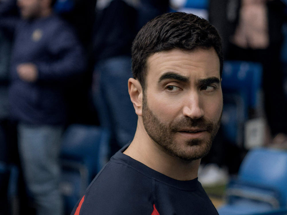 Brett Goldstein plays a gruff, yet lovable retired footballer-turned-assistant coach in <em>Ted Lasso.</em>