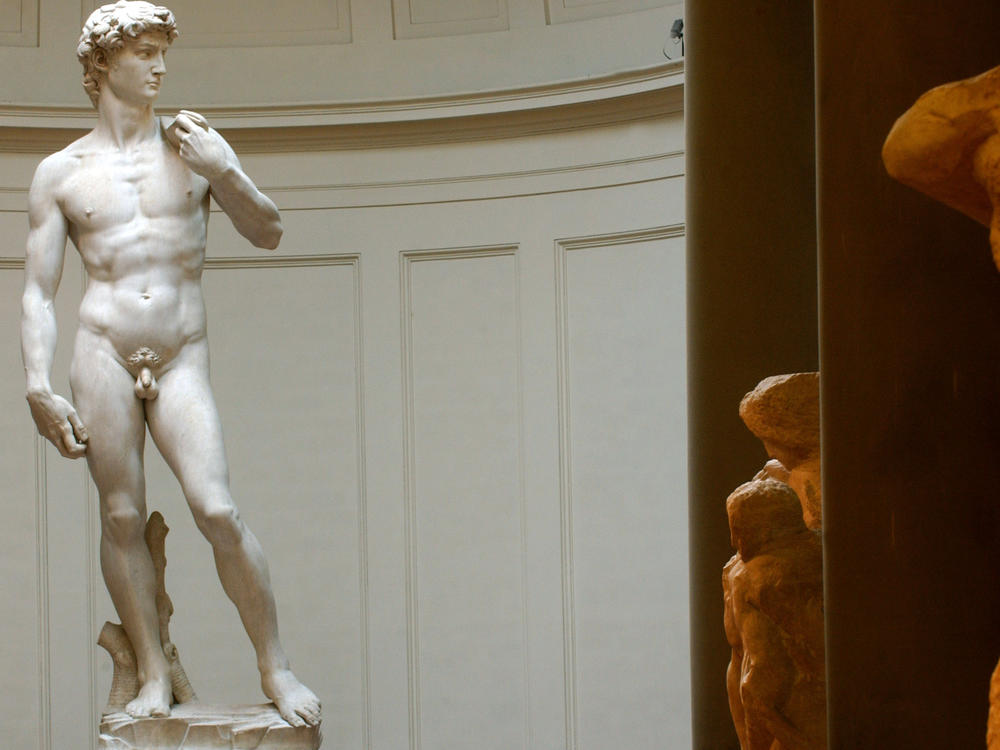 One parent complained about the nudity in the Renaissance sculpture, comparing it to pornographic material.