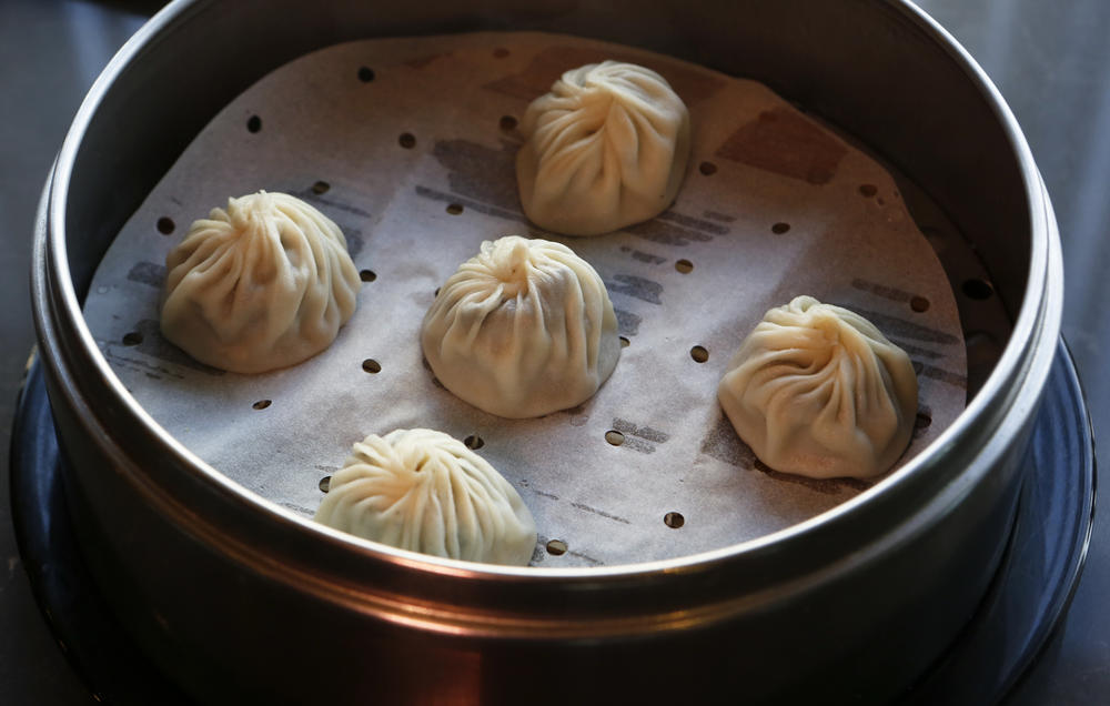 Truffle dumplings at Din Tai Fung in the Americana Mall in Glendale, California, on Dec. 16, 2013.