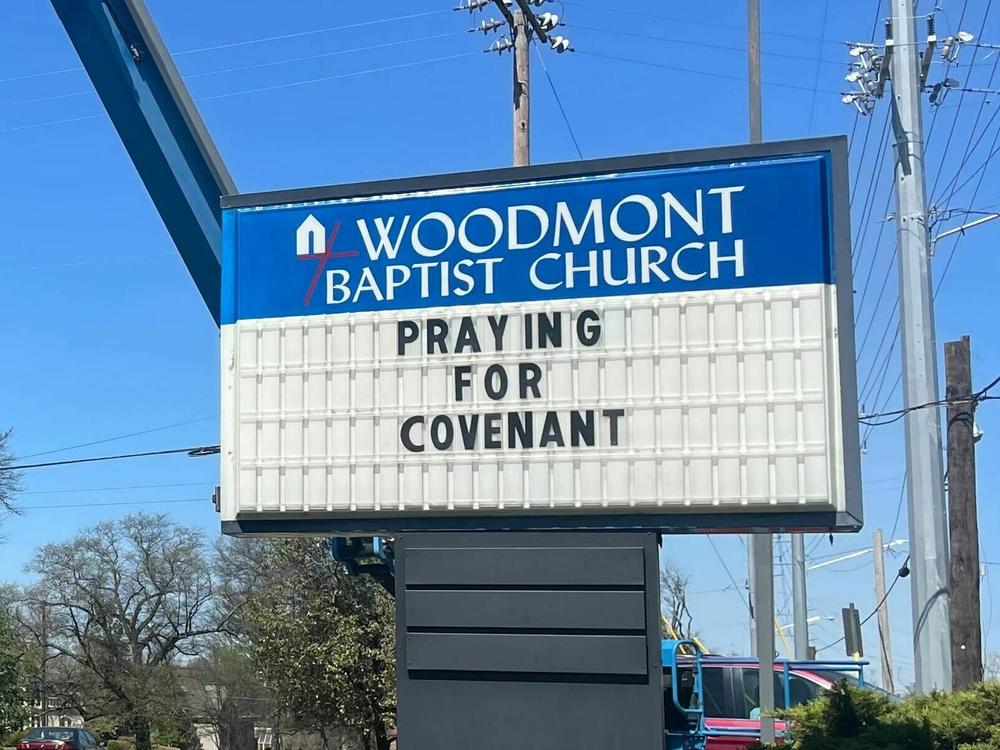 Woodmont Baptist Church served as the reunification site for parents and children after the shooting at Covenant.