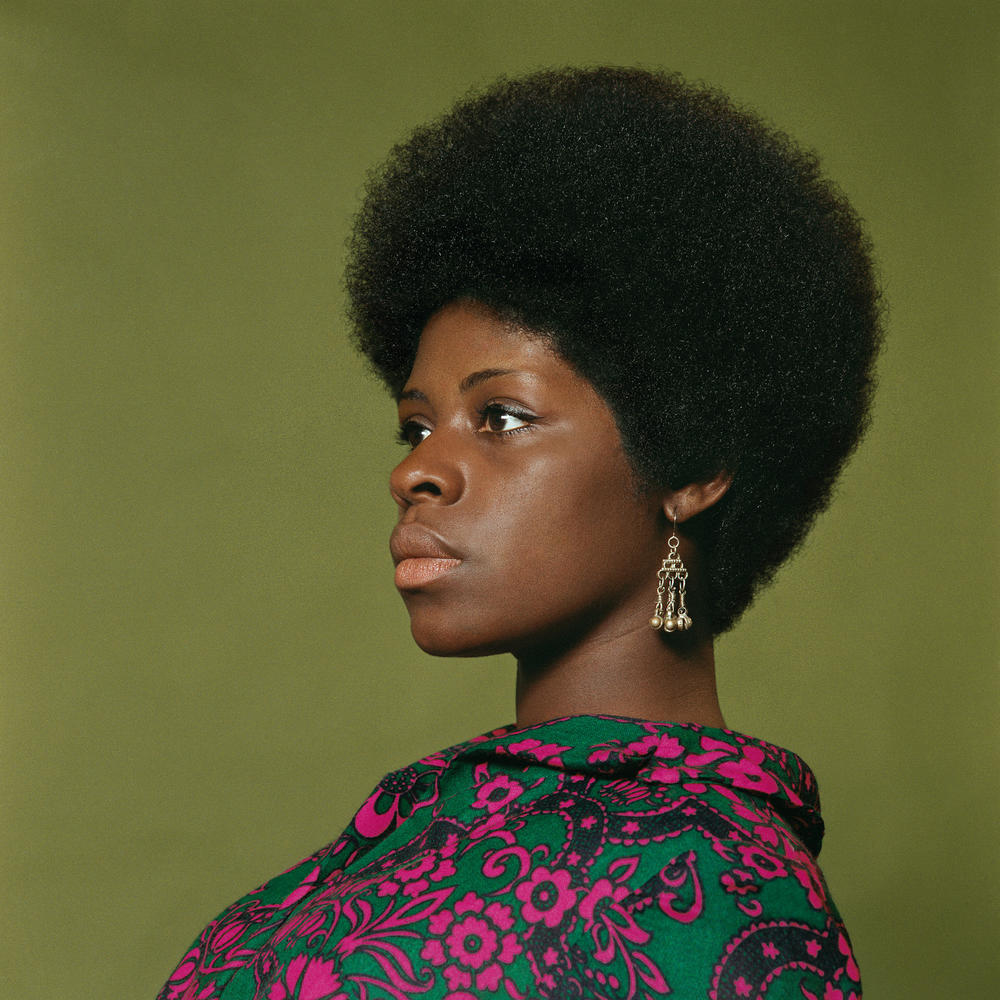 Kwame Brathwaite, Sikolo Brathwaite, African Jazz-Art Society & Studios (AJASS), Harlem, ca. 1968; from <em>Kwame Brathwaite: Black Is Beautiful</em> (Aperture, 2019)