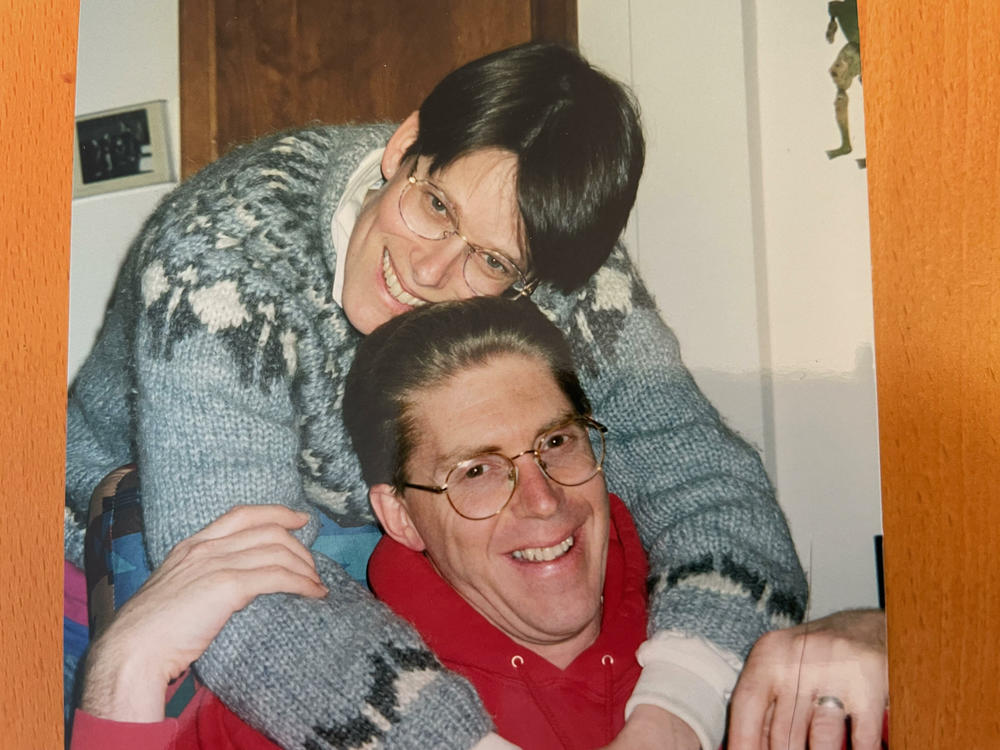 Julie Cadwallader Staub and her husband, Warren.