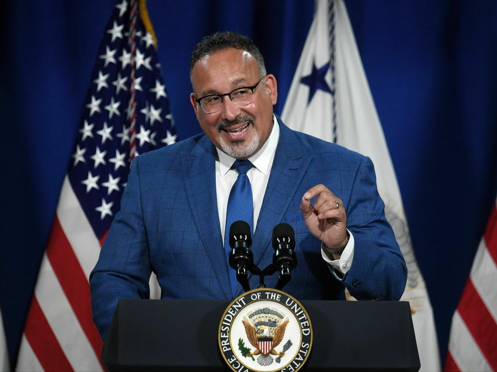 In the Thursday announcement, U.S. Education Secretary Miguel Cardona said, 