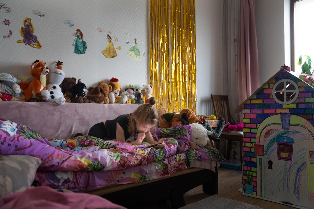 If Sofiia could send a message to her classmates spread around the world, she would tell them to come back to Kharkiv.