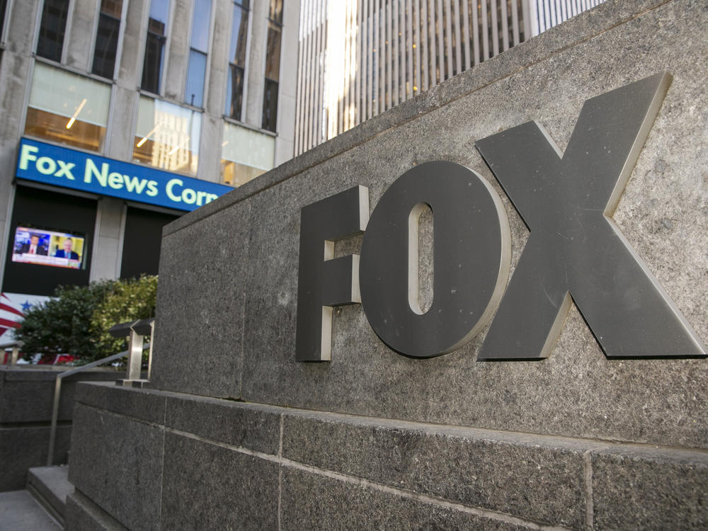 The Fox News studios and headquarters in New York on March 21.