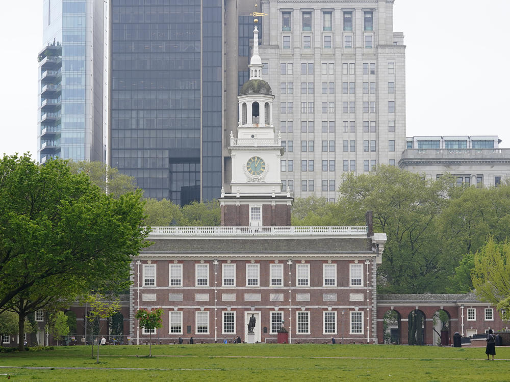 Independence Hall in Philadelphia, May 4, 2022. The National Park Service plans to install gas-fired boilers at Independence National Historical Park, despite a 2007 law mandating new and remodeled federal buildings be 100% free of fossil fuels by 2030.