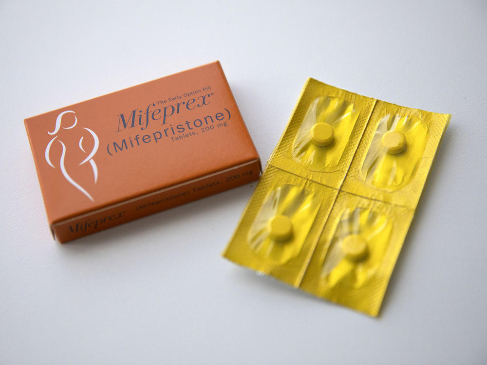 In this 2018 photo, mifepristone and misoprostol pills are provided at a Carafem clinic for medication abortions in Skokie, Ill.