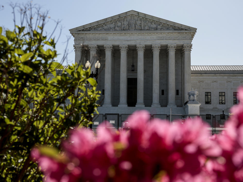 A view of the U.S. Supreme Court building on May 9, 2022 in Washington, D.C.