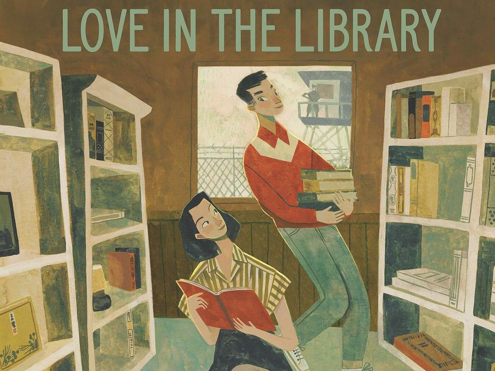 <em>Love in the Library</em>, a children's book written by Maggie Tokuda-Hall and illustrated by Yas Imamura, is a love story about finding hope in a dire setting: an internment camp where the U.S. detained Japanese Americans during World War II.