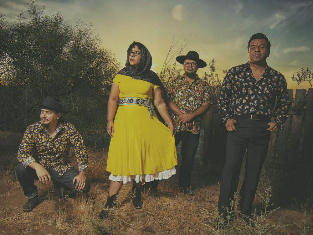 Los Angeles band La Santa Cecilia is celebrating 15 years together. They recently traveled to an estate in Baja California to record a new album with friends.