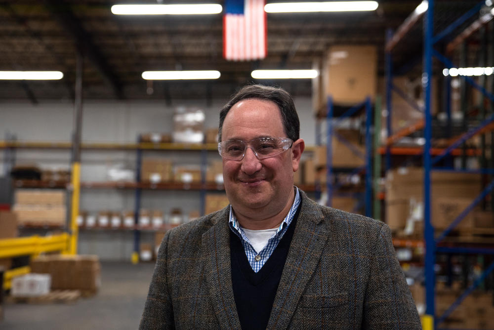 Drew Greenblatt has owned Marlin Steel for 25 years. 