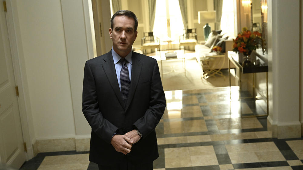 The way Tom (Matthew Macfadyen) looks in this picture is the way Tom feels in this episode.