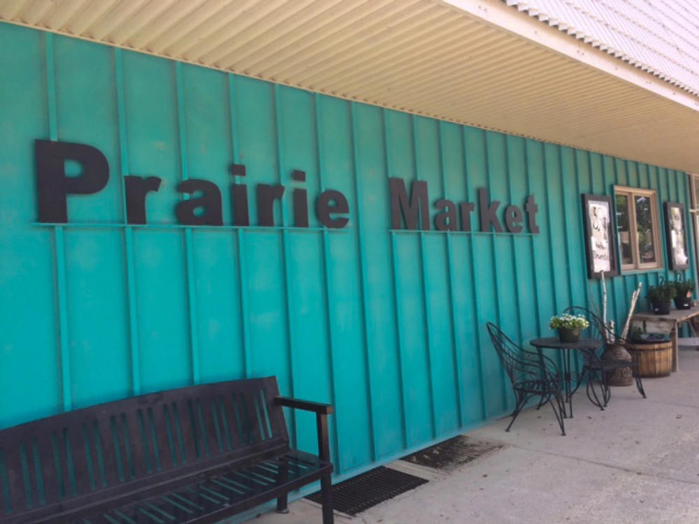 Laura Palmer her husband, Don, have been running the Prairie Market in Paullina, Iowa, for eight years.