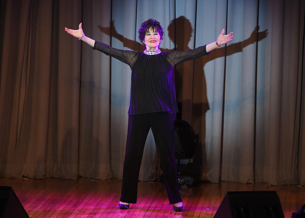 Chita Rivera performs in New York City on June 30, 2018.