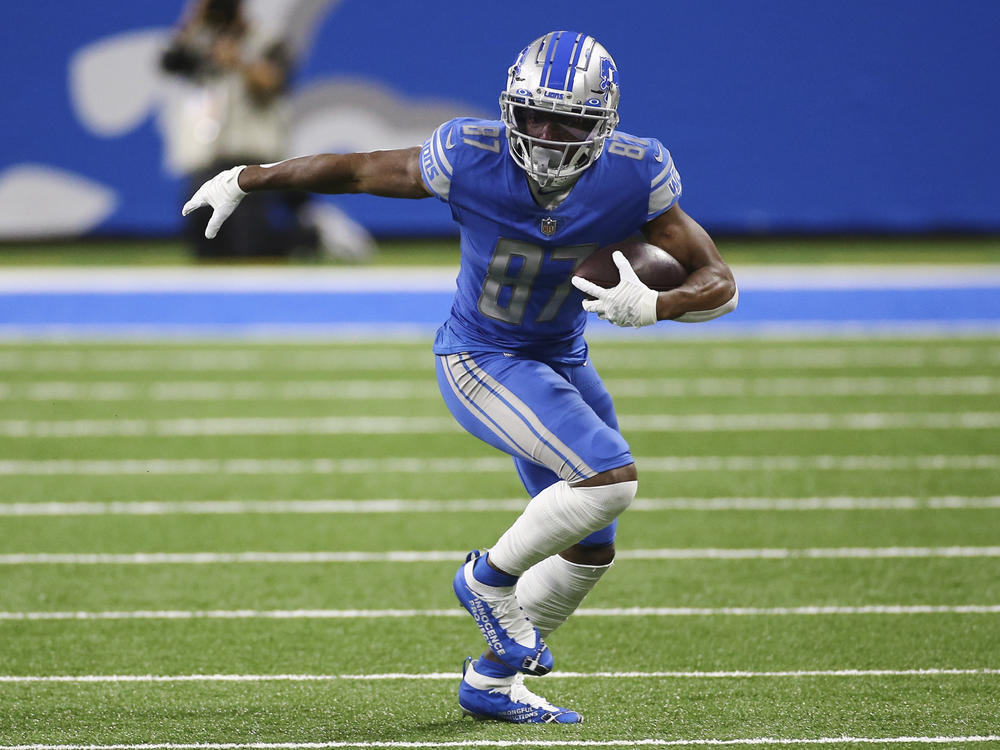 Detroit Lions wide receiver Quintez Cephus is one of five NFL players suspended for violating the league's gambling policy.