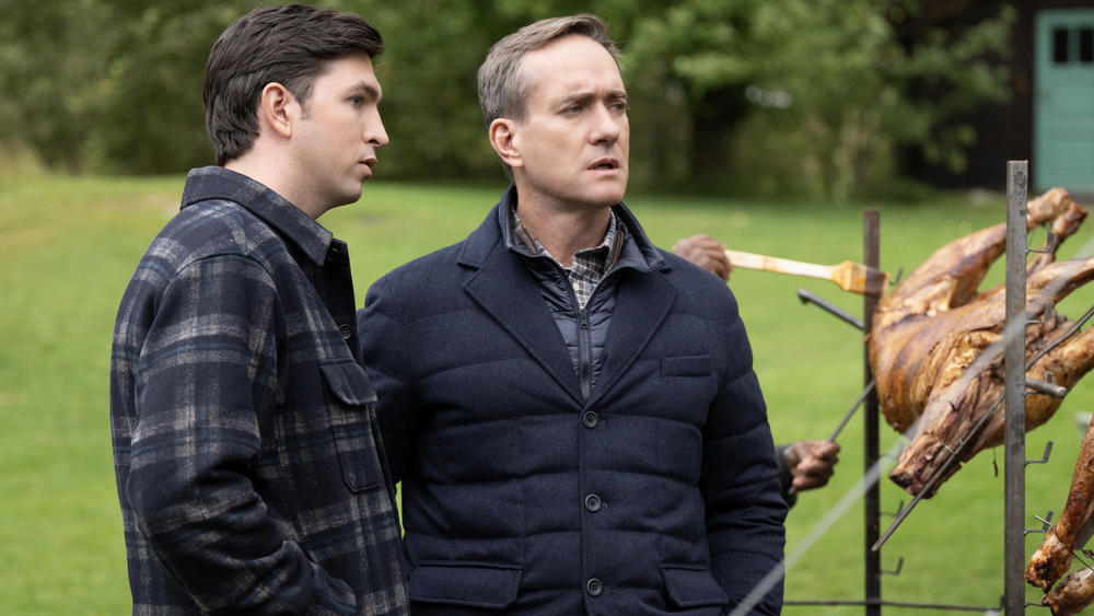 Greg (Nicholas Braun) has been doing some intel work for Tom (Matthew Macfadyen), which is tricky since 