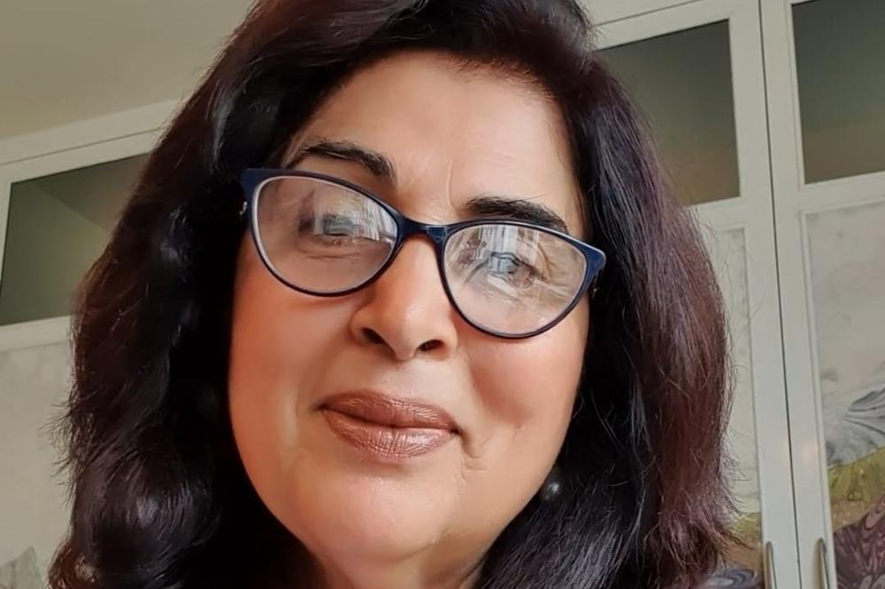 Urvashi Sahni of India, founder of a group that tackles gender discrimination: 