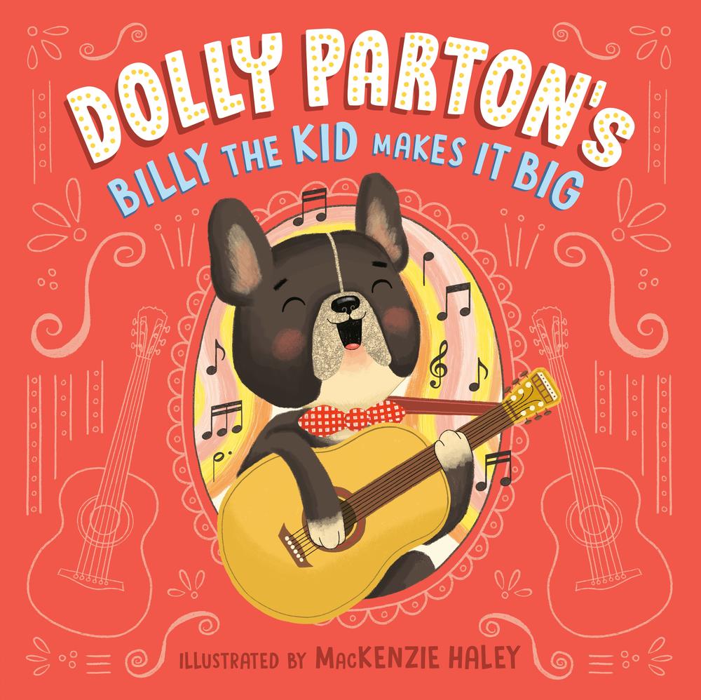The text of the new book is by Dolly Parton, with Erica S. Perl, and art by MacKenzie Haley.