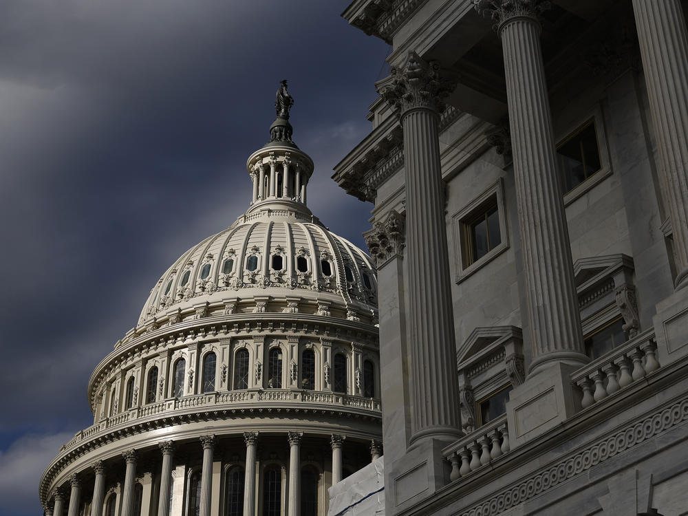 The U.S. Capitol is seen during an event celebrating 100 days of House Republican rule last week in Washington, D.C.