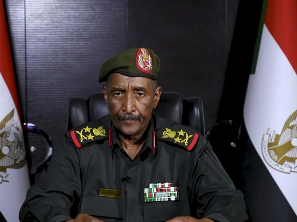 Gen. Abdel-Fattah Burhan, leader of Sudan's army, is engaged in a violent power struggle with Gen. Mohamed Hamdan Dagalo, who leads a paramilitary group called the Rapid Support Forces.