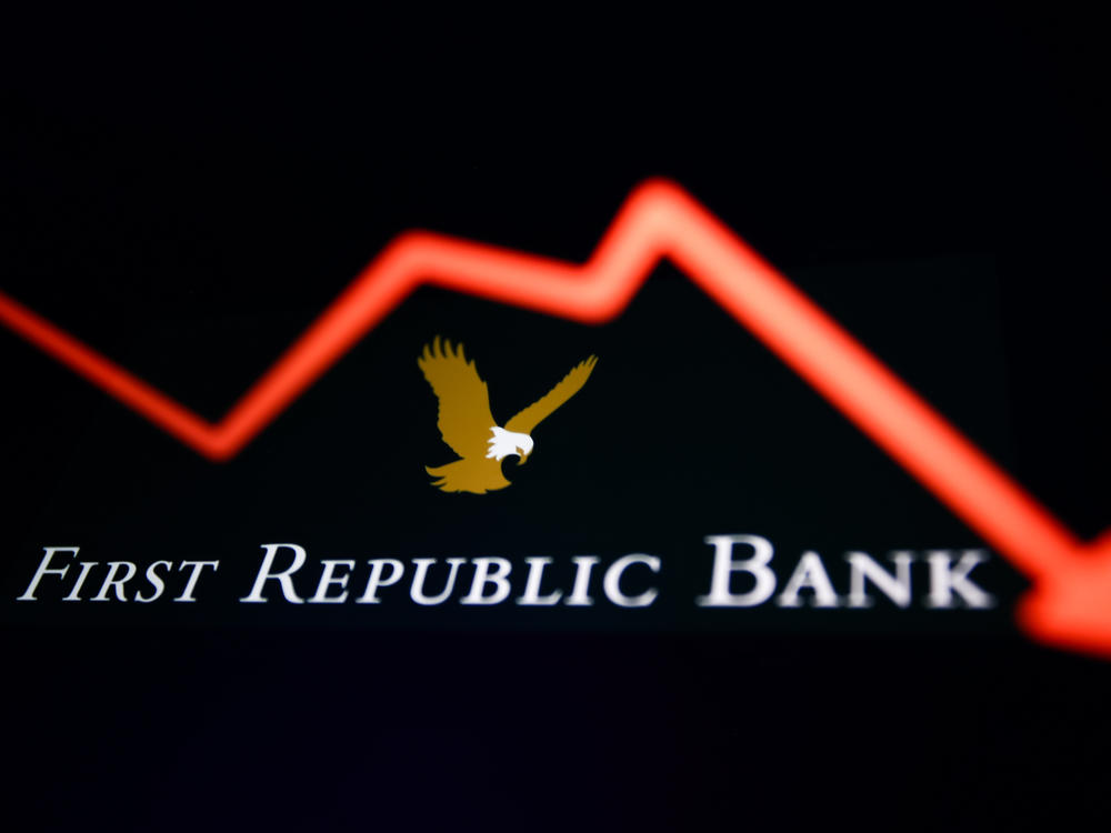 Shares of First Republic Bank plunged again today, as investors react to financial disclosures from the bank.