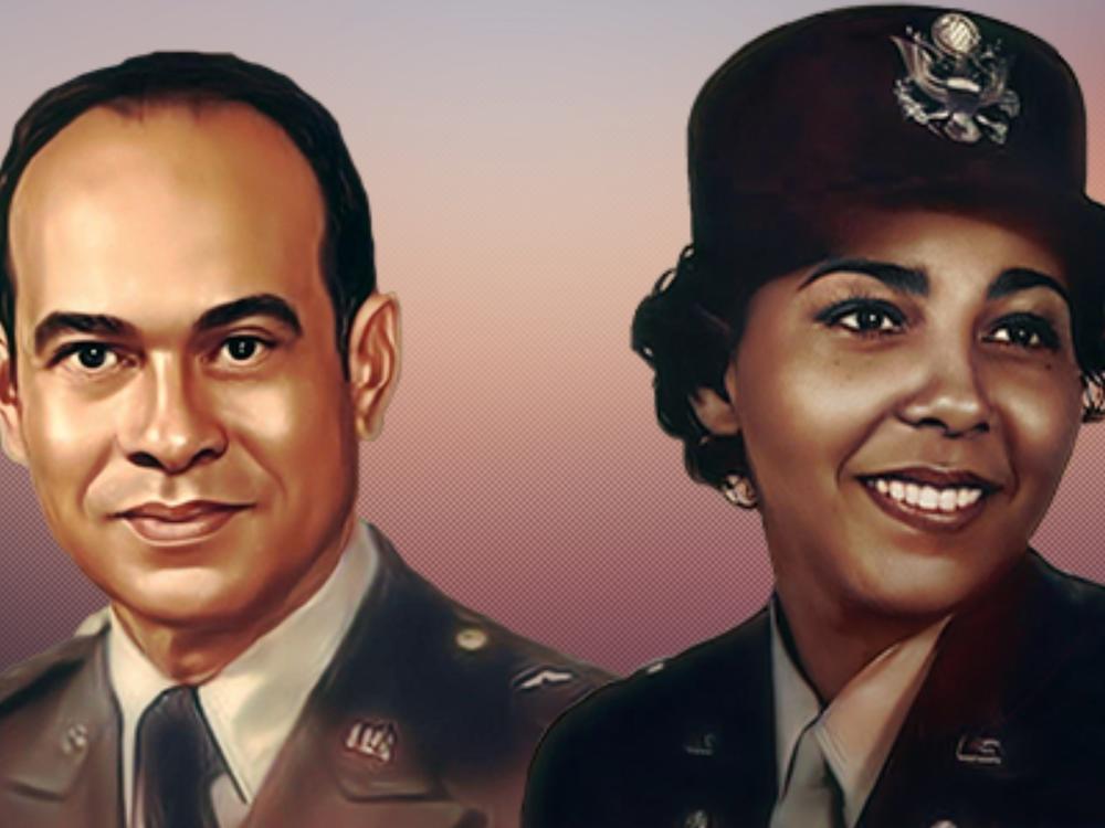 Fort Gregg-Adams in Virginia takes its name from two pioneering Black Army officers: Lt. Gen. Arthur Gregg (left) and Lt. Col. Charity Adams.