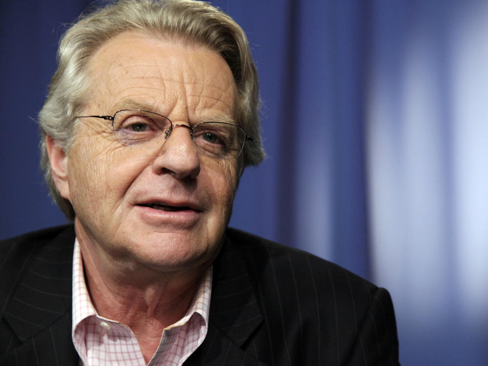 Talk show host and former Cincinnati Mayor Jerry Springer died Thursday. He's pictured above in New York in 2010.