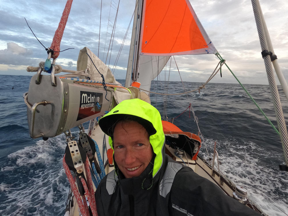 South African sailor Kirsten Neuschafer beat 15 rivals in the 2022 Golden Globe Race, a grueling, nonstop, round-the-world sailing competition. She is the first woman in the race's history to have taken first place.