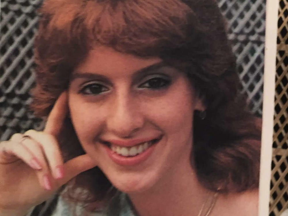 Susan Greenstein Prescott in high school.