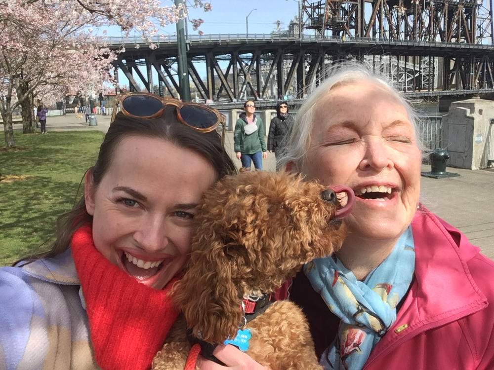 Analesa (left), Rosko and Cassandra Zimmerman