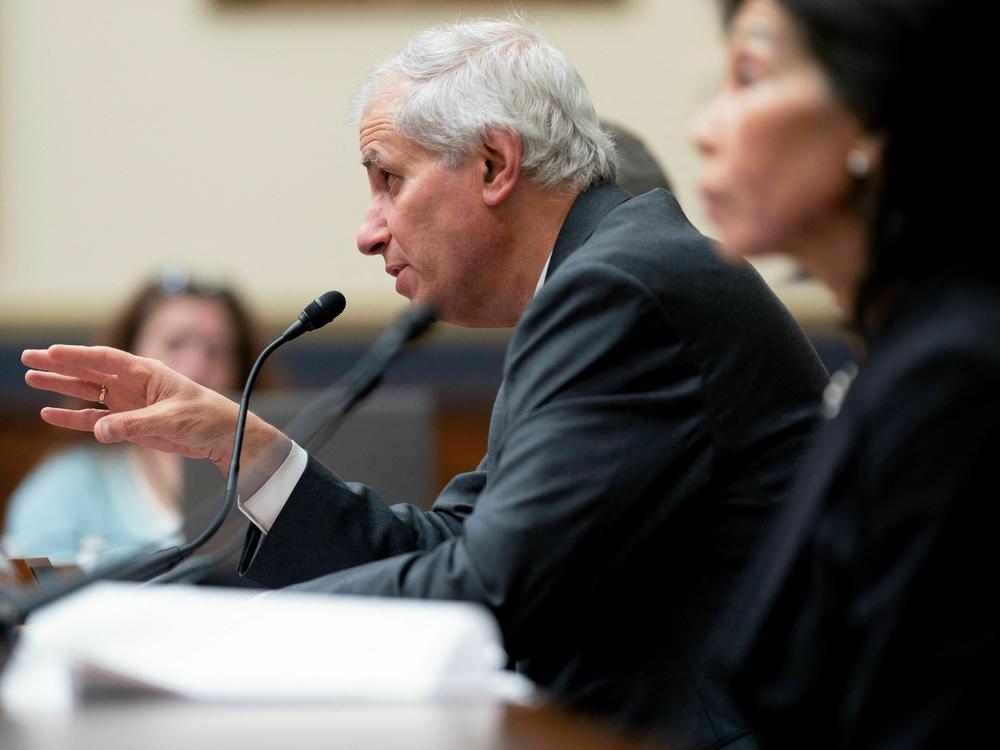 FDIC Chairman Martin Gruenberg testifies about bank failures before the House Financial Services Committee on Capitol Hill in Washington, D.C., on March 29, 2023. Separately, the FDIC on Monday issued recommendations on how to revamp the country's deposit insurance sytem.