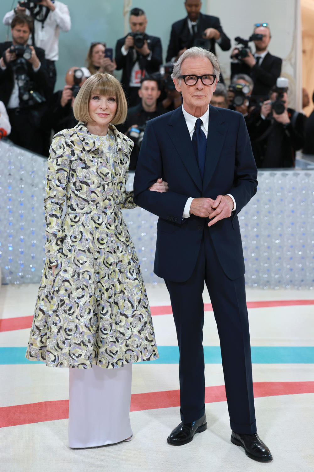 Anna Wintour and Bill Nighy