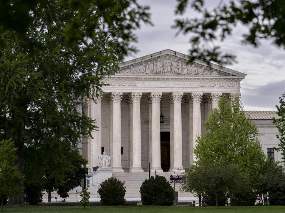 The U.S. Supreme Court is seen on Capitol Hill in Washington, Tuesday, May 2, 2023.