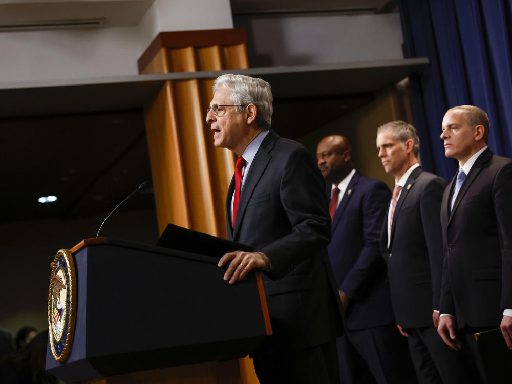 Attorney General Merrick Garland announced Tuesday that the department's investigative operation targeting fentanyl and opioid traffickers on the dark web resulted in a record number of arrests and seizures.