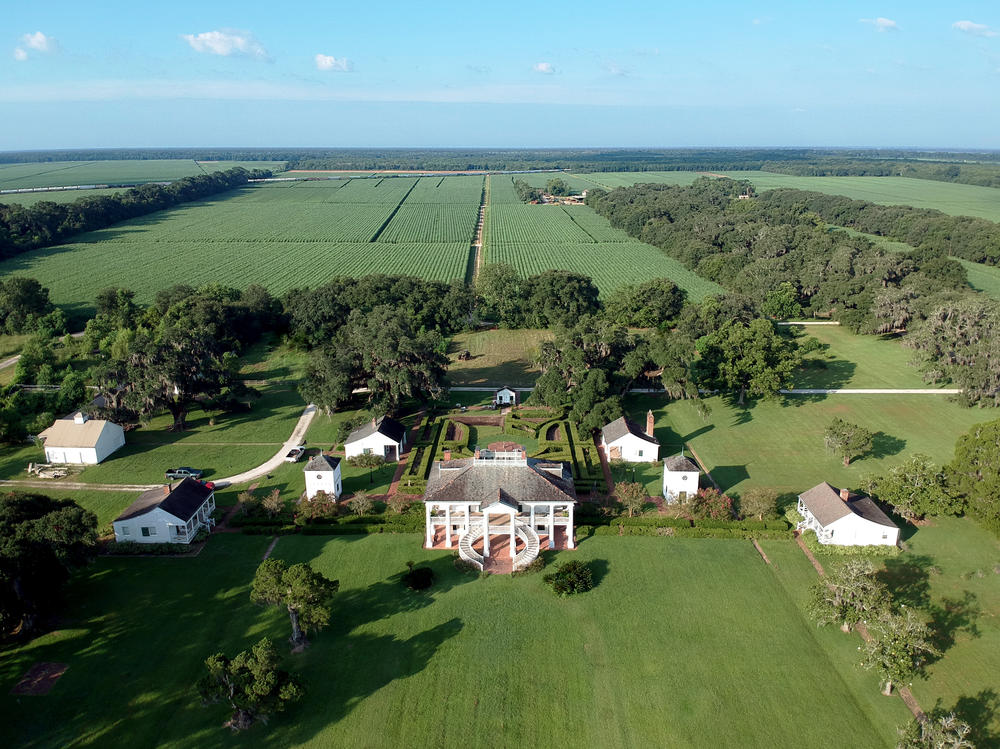 The Evergreen Plantation, on the West Bank of St. John the Baptist Parish, La., is 