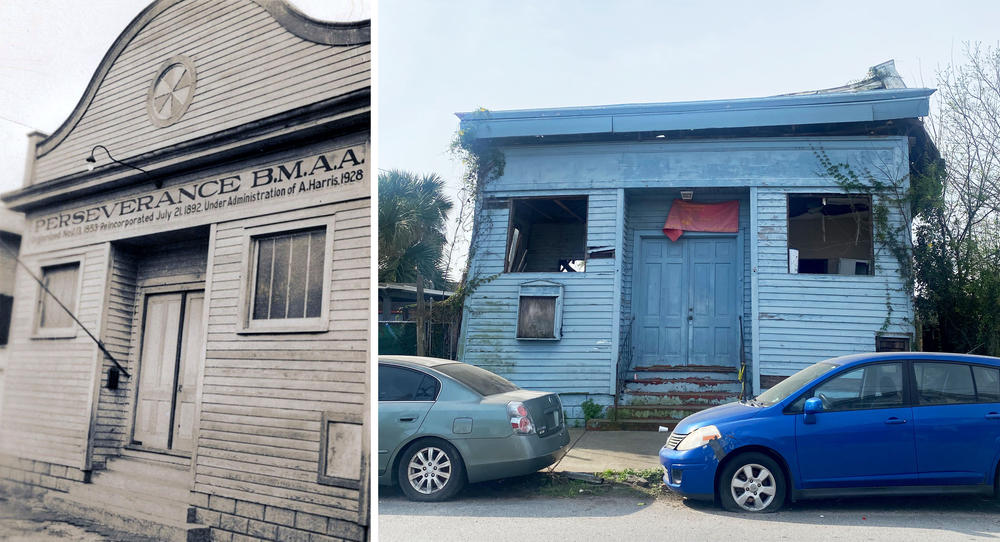 <strong>Holy Aid and Comfort Spiritual Church (aka Perseverance Benevolent and Mutual Aid Society Hall), New Orleans, La.</strong> 