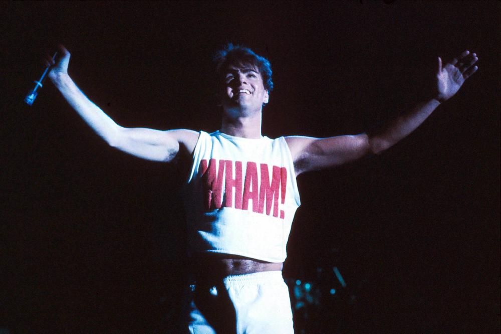 George Michael of WHAM! on October 01, 1983.