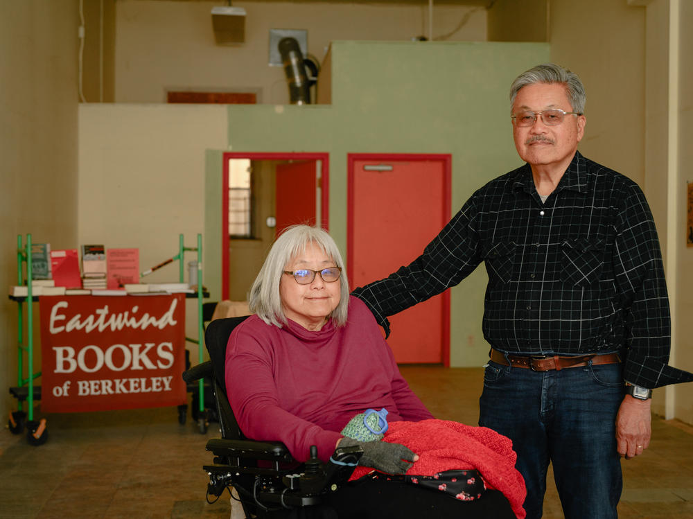 Beatrice and Harvey Dong say farewell to their beloved Eastwind Books shop.